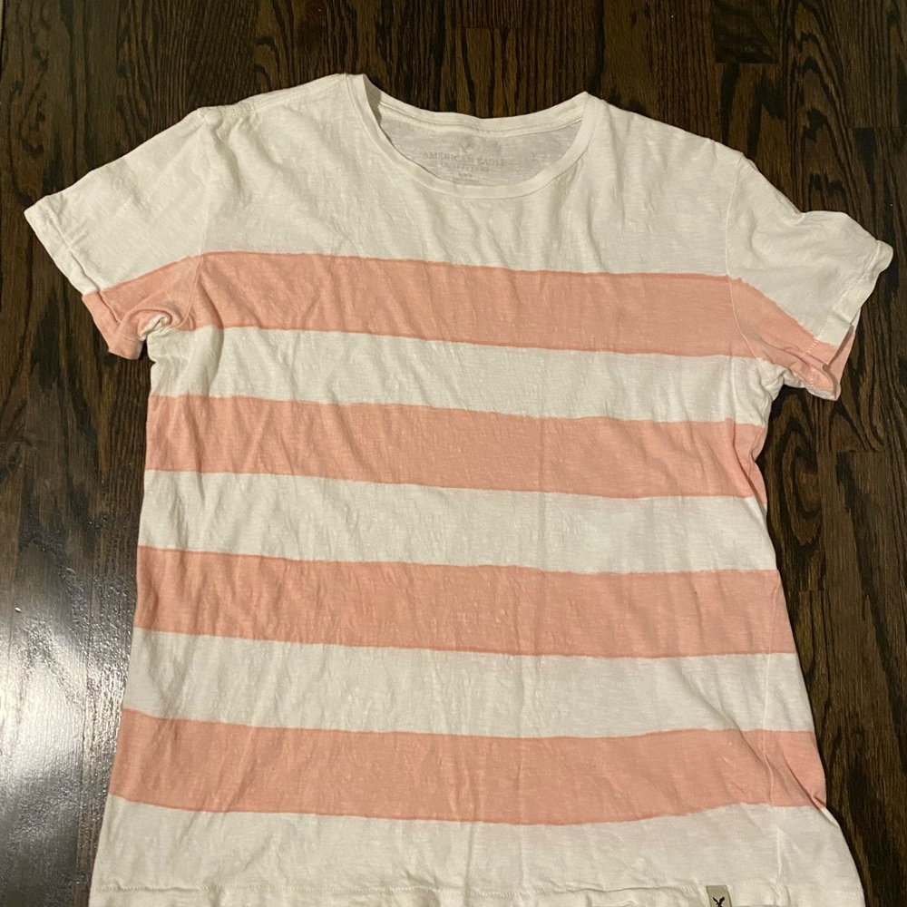 Mens Striped short sleeved shirt
